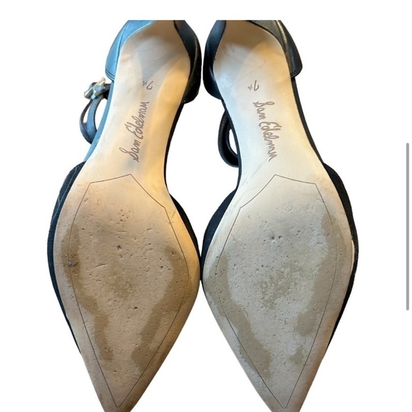 Sam Edelman, black pumps with spike heel 7.5 - Picture 4 of 7